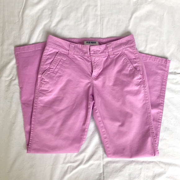 Fuchsia Old Navy Straight Leg Chinos - Picture 3 of 8